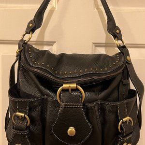 Aqua Madonna Leather Purse